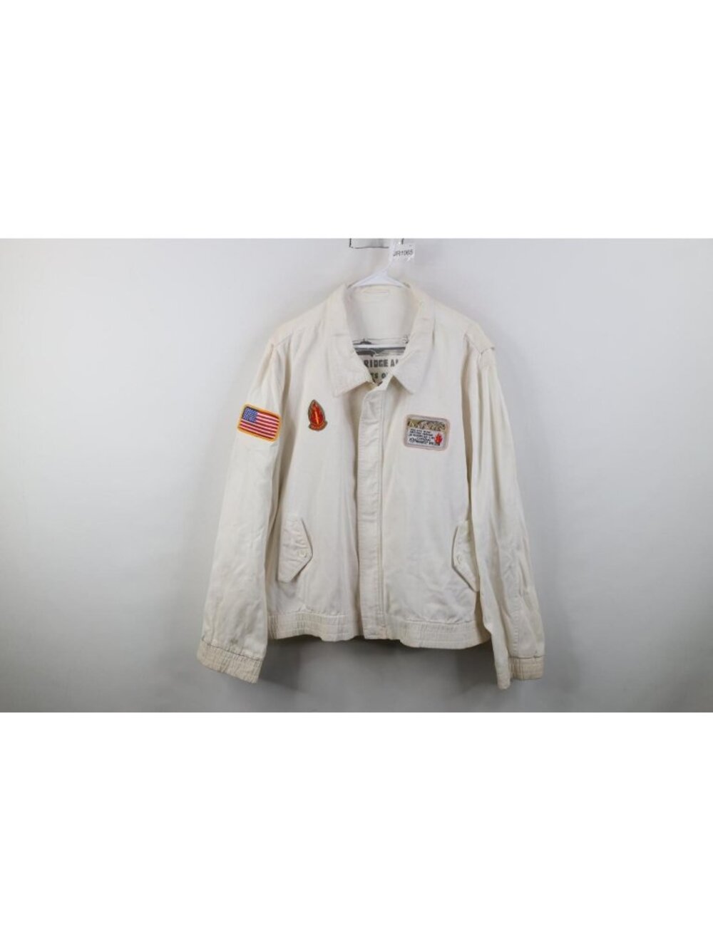 Vintage 80s 90s Mens 2XL WWII Siegfried Line Blood & Fire 63rd Infantry Jacket